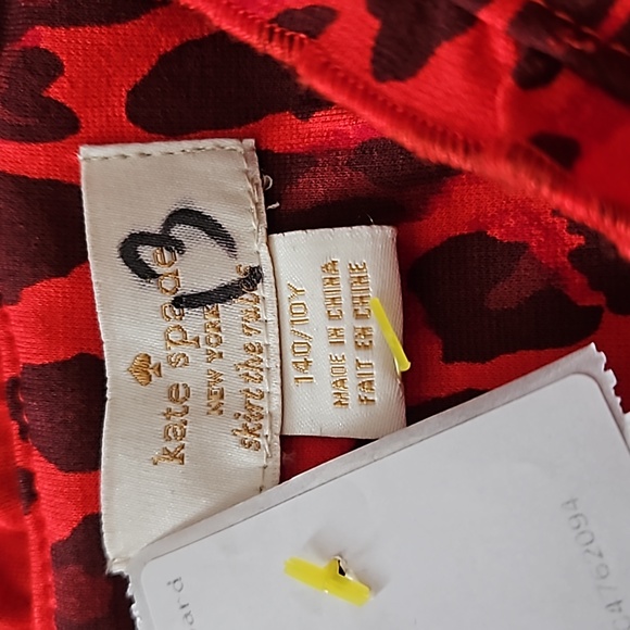 Kate Spade Red Leopard Dress - Picture 4 of 10